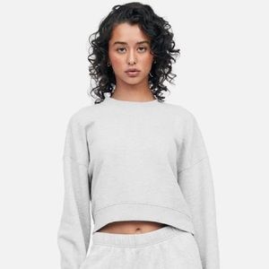 MATE the label cropped sweatshirt
